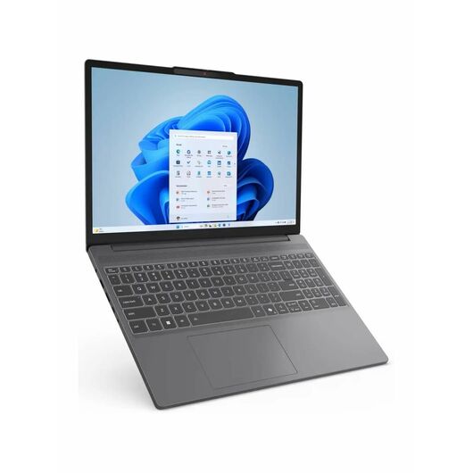 Ноутбук Lenovo IdeaPad Slim 3 15IRH10 (Intel Core i5-13420H / DDR5 8GB / SSD 512GB / 15.6" WXUGA IPS / Intel UHD Graphics / NoOS / RU) Luna Grey (83K100P3FU), фото 2