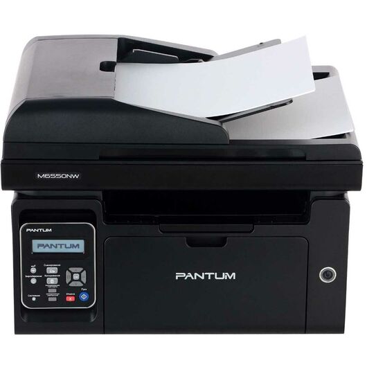 МФУ Pantum M6550NW (A4 / 22 стр/мин / 128MB / монохромное лазерное / 3-in-1 / LCD / Wi-Fi / Network / ADF), фото 2