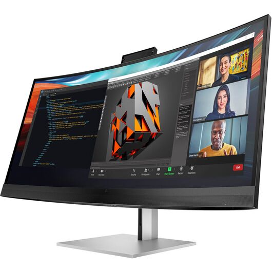 Монитор 39.7" HP Series 7 Pro 740pm 5K2K (8Y2R2AA) IPS Black WUHD (5120x2160) 120Hz 5ms HDMI DisplayPort Thunderbolt 4 / USB Type-C HAS Silver, фото 1