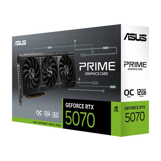 Видеокарта ASUS Prime GeForce RTX 5070 12GB GDDR7 (PRIME-RTX5070-12G / 90YV0M11-MVAA00), фото 1