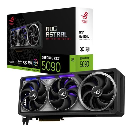 Видеокарта ASUS ROG Astral GeForce RTX 5090 OC Edition 32GB GDDR7 (ROG-ASTRAL-RTX5090-O16G-GAMING / 90YV0LW0-M0NA00), фото 1