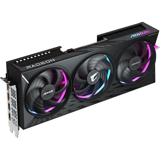 Видеокарта Gigabyte Radeon RX 9070 XT AORUS ELITE 16GB GDDR6 (GV-R9070XTAORUS E-16GD), фото 2