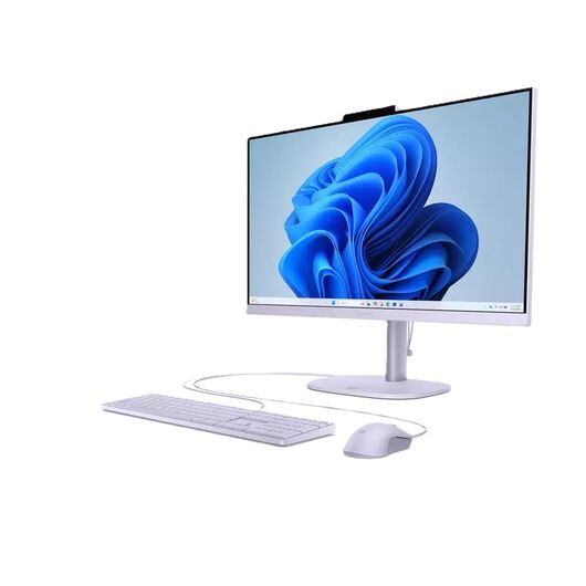 Моноблок HP OmniStudio 24-cu0036ci (191) (Intel Core 5 120U / DDR5 8GB 5200 / SSD 512GB / 24" FHD 100Hz IPS / Intel Graphics / key + mouse / NoOS / RU) Cotton White (D74N0EA), фото 2