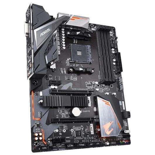 Материнская плата GIGABYTE B450 AORUS ELITE, фото 1