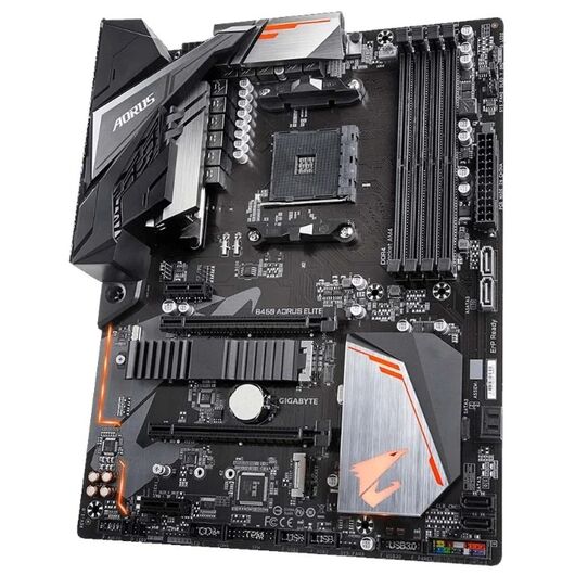 Материнская плата GIGABYTE B450 AORUS ELITE, фото 2