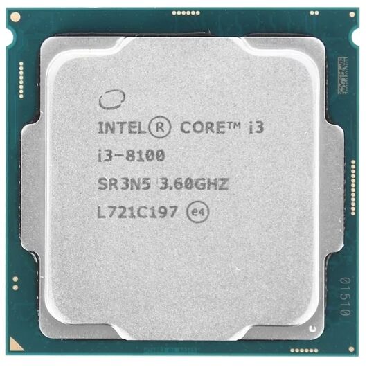 Процессор Intel Core i3-8100, фото 1
