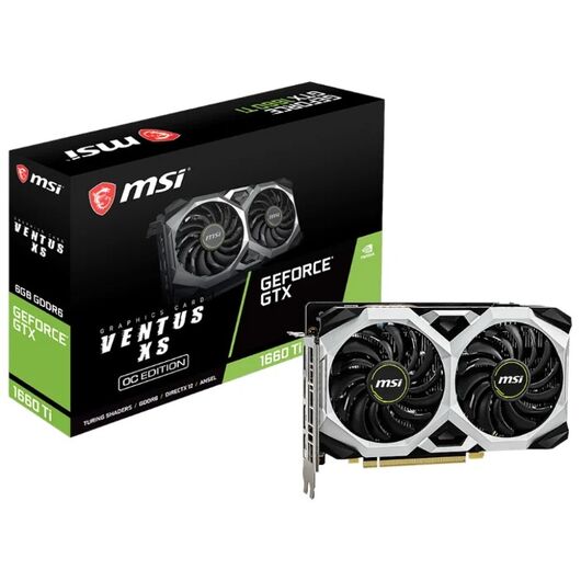 Видеокарта MSI GTX1660Ti Ventus XS 6GB, фото 5