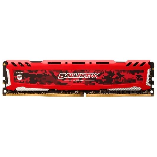 Оперативная память Crucial 8ГБ DDR4 Ballistix Sport (BLS8G4D32AESEK), фото 2