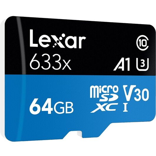 Карта памяти Lexar microSDHC 64GB Class 10 4K, фото 1