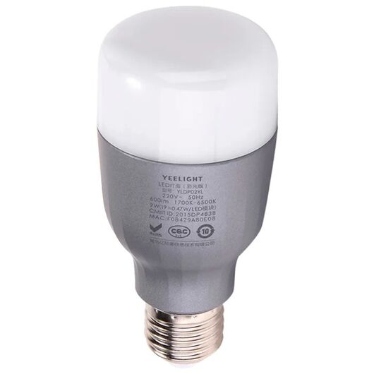 Умная светодиодная лампа Xiaomi Yeelight LED Light Bulb Color Silver YLDP02YL, фото 11