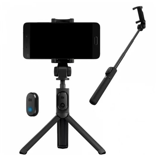 Монопод для селфи Xiaomi Mi Bluetooth Selfie Stick Tripod Черный (SKU:FBA4070US)XMZPG01YM, фото 13