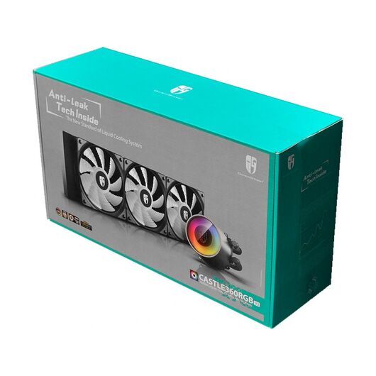 Система водяного охлаждения для процессора Deepcool Castle 360 RGB V2, фото 8