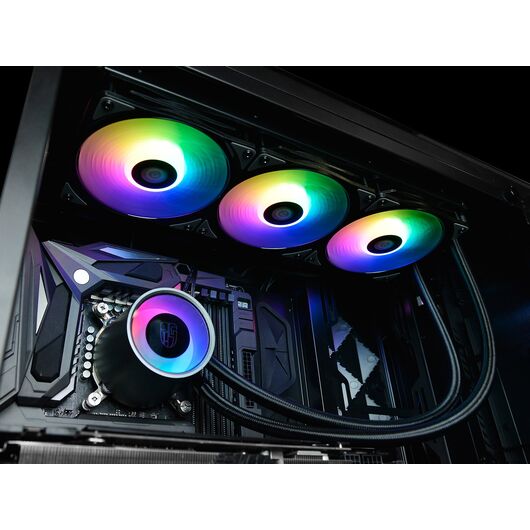 Система водяного охлаждения для процессора Deepcool Castle 360 RGB V2, фото 9