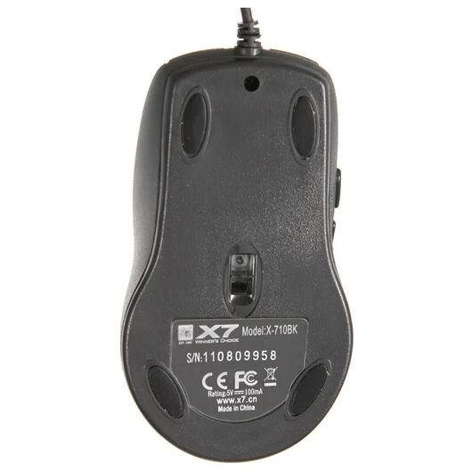 Мышь A4Tech X-710BK Black, фото 4