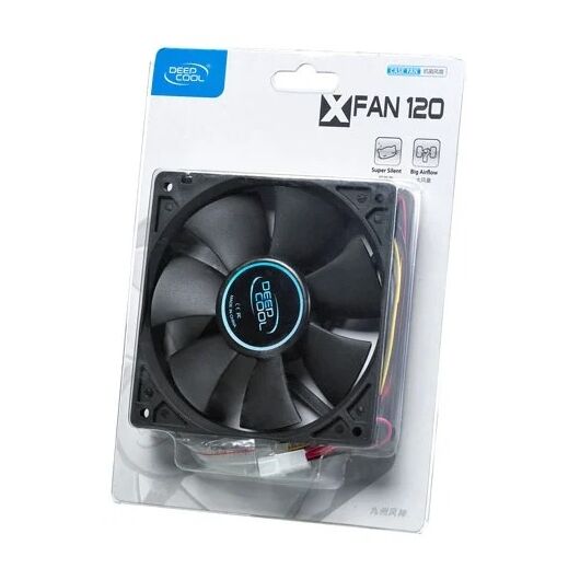 Вентилятор для корпуса Deepcool XFAN 120, фото 4