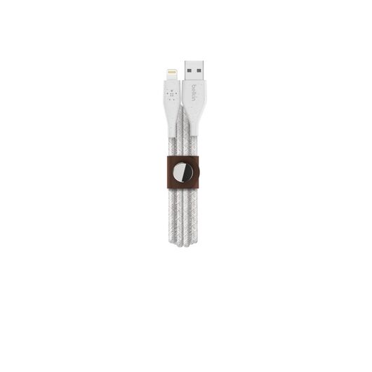 Кабель Belkin DuraTek Plus Lightning на USB-A, 1.2m, White, фото 1